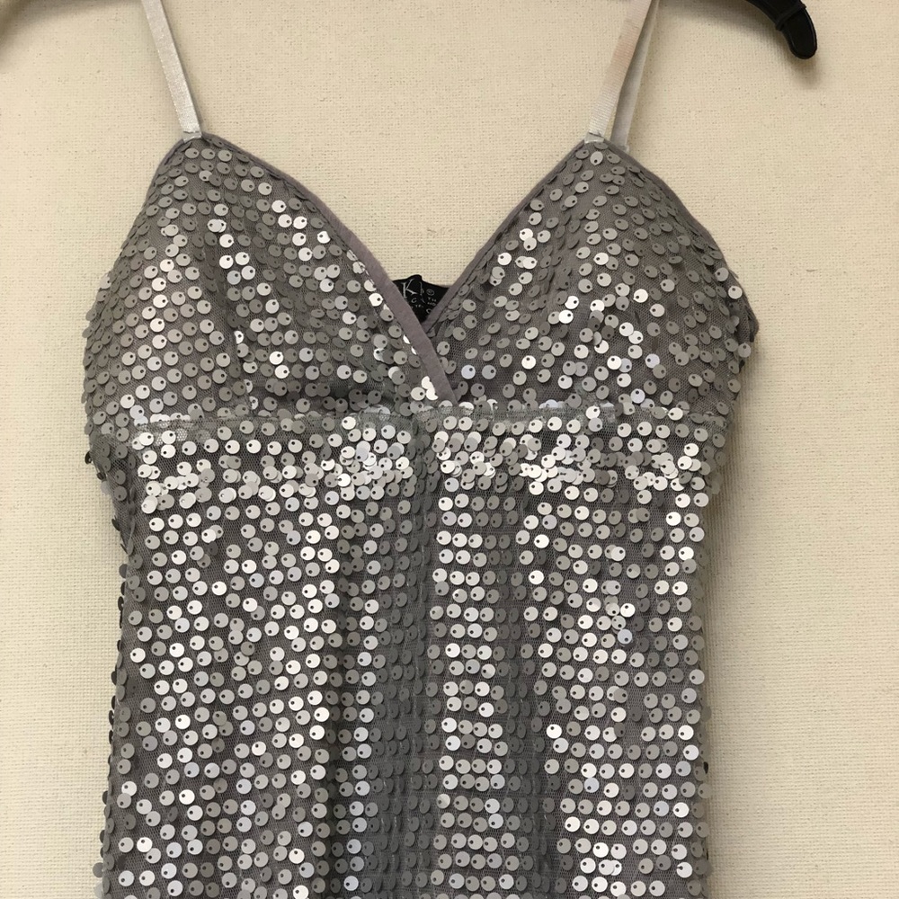 sequin dress